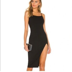 Superdown Candace Slit Midi Dress